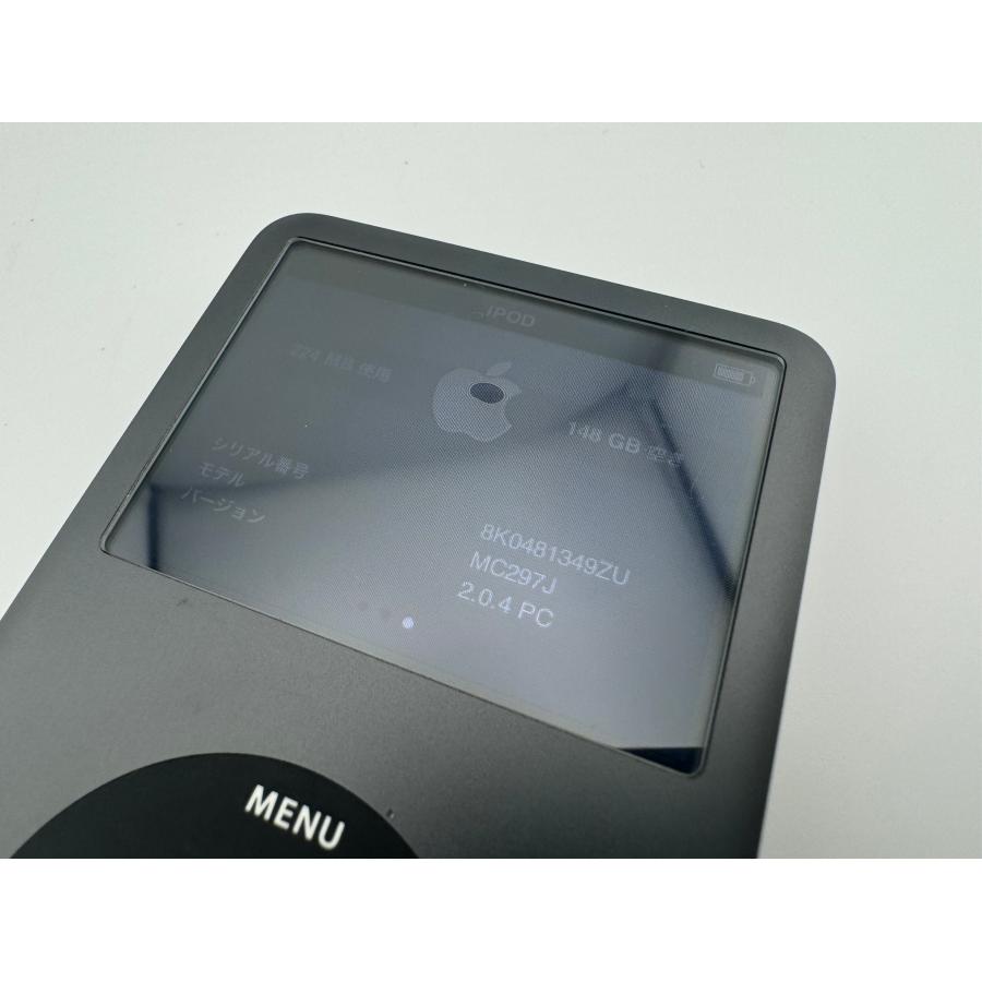 Apple iPod classic 160GB 中古品 ブラック 第6世代 MC297J/A 