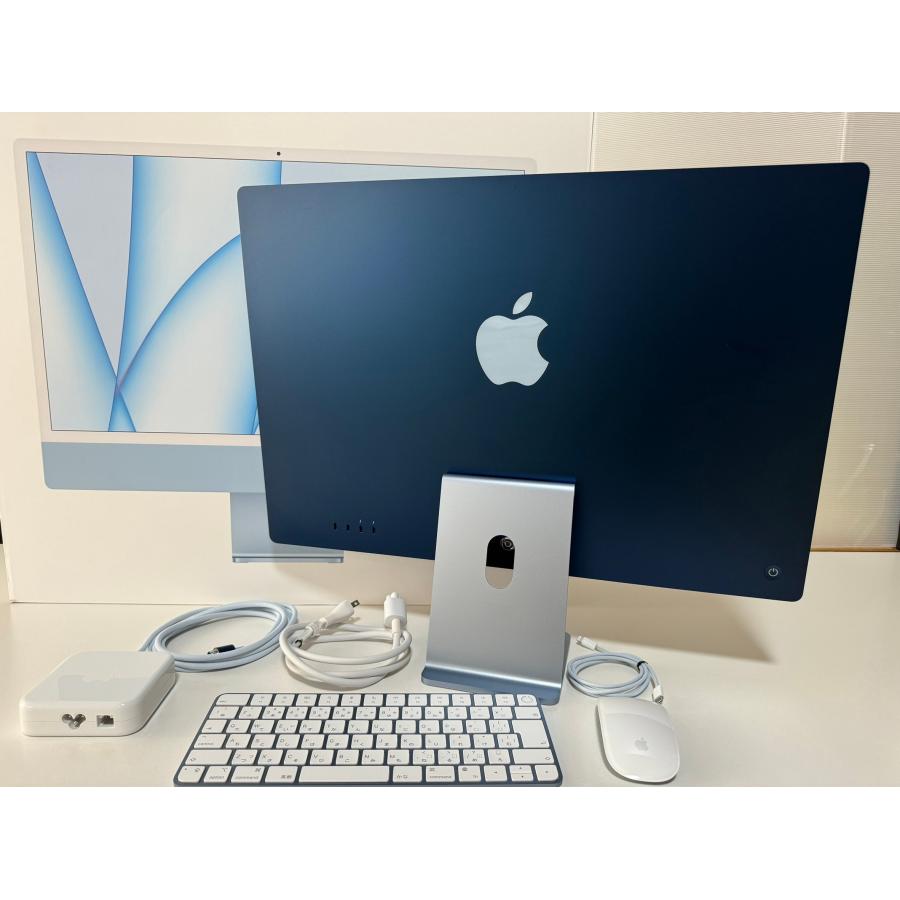 iMac Retina 24インチ 4.5Kディスプレイモデル 中古 M1チップ 8GB 
