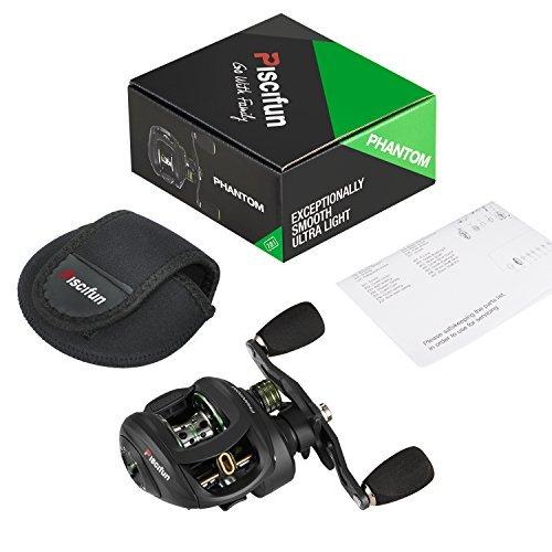 2699円 Off ピシファン Piscifun ベイトリール Phantom 超軽量 僅か162g 海釣り淡水釣り カーボン製リール 7 0 1ギア比 ドラグ力7 7k