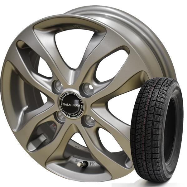 BALMINUMホイール◆14インチ◆155/65R14◆22年スタッドレタイヤ BALMINUMホイール◇14インチ◇155/65R14◇22年スタッドレタイヤ