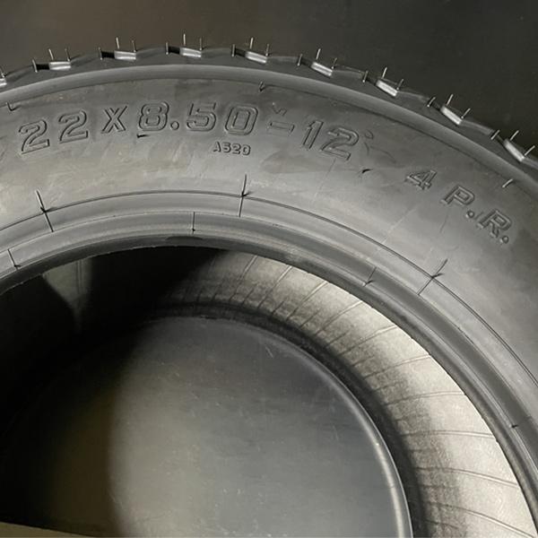 A520 22Ｘ850-12 4PR タイヤ2本+チューブ2枚セット 芝刈り機用タイヤFALKEN / OHTSU A520 22X8.50-12 4PR T/Tの画像