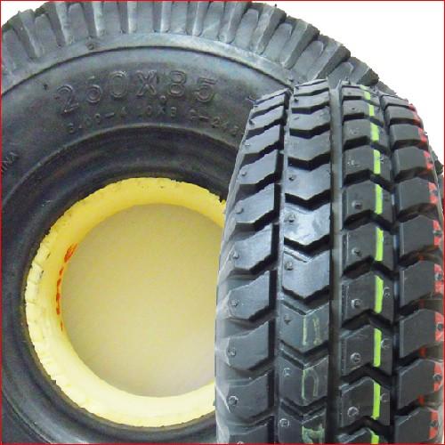 チェンシン 3.00-4 ウレタン入り ノーパンクタイヤ(300-4)260X85