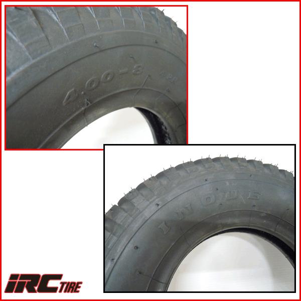 IRC 井上ゴム工業 IR 4.00-8 4PR チューブタイプ 荷車用タイヤ