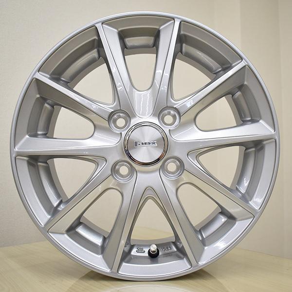 2024年製 NEWNO ニューノ 155/65R14+ LANX L5 シルバー 塩水噴霧試験1000時間 サマータイヤ+アルミホイール 4本セット