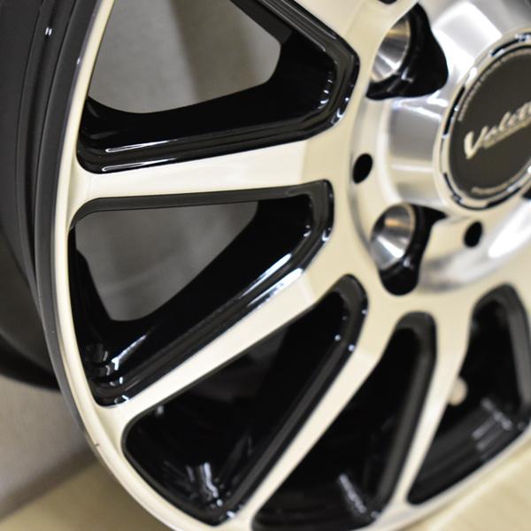 2025年製造 ダンロップ エナセーブ VAN01 145R12 6PR＆ ホットスタッフ Valette GLITTER サマータイヤ+アルミホイール4本セット | エナセーブ | 10