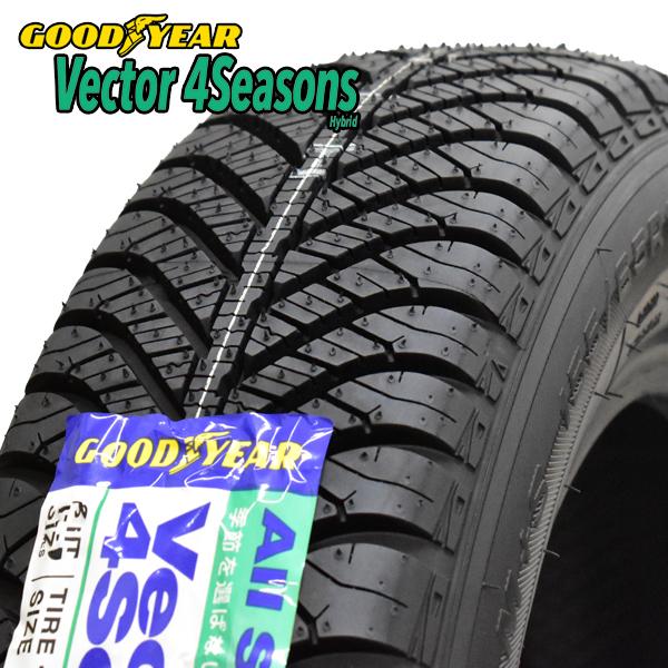 2026年製 グッドイヤー オールシーズンタイヤ Vector 155/65R14 75H + ホットスタッフ Chronus CH-110 アルミホイール 4本セット | Vector（グッドイヤー） | 09