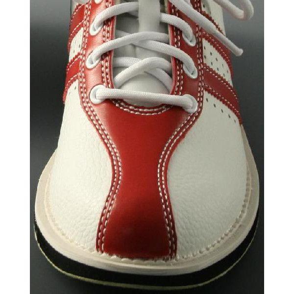 ABS ボウリング シューズ S-380 ホワイト・レッド アメリカン ボウリング サービス ボウリング用品 ボーリング グッズ 靴｜bowl-shoes｜05