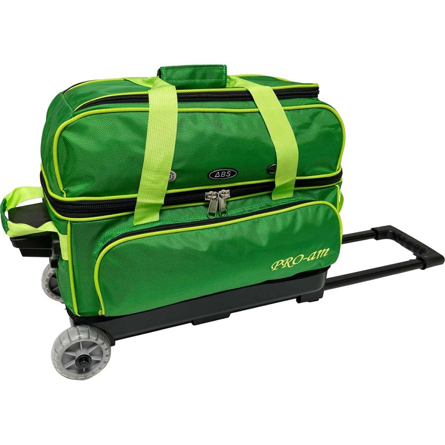 ABS BA-1380 ボール 2個用 ボウリング コンパクト カート バッグ
