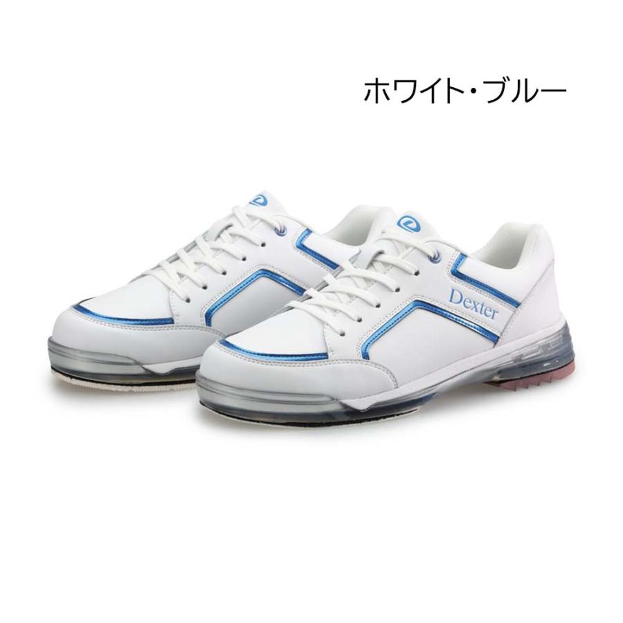 Dexter ボウリングシューズ ホワイト/ブルー（中古品） Dexter Ds160 TPU ボウリング シューズ デクスター ボウリング用品