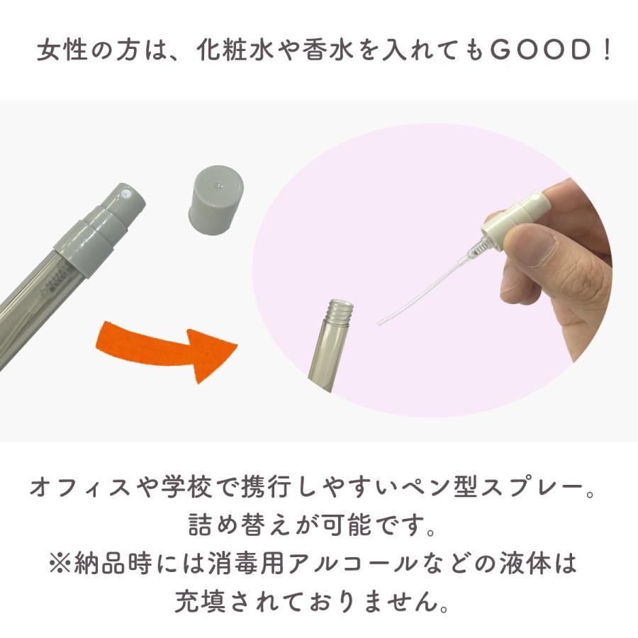 消毒液が携帯できるペン アルコール対応 スプレーボトルペン　スプレーボールペン | ブランド登録なし | 02