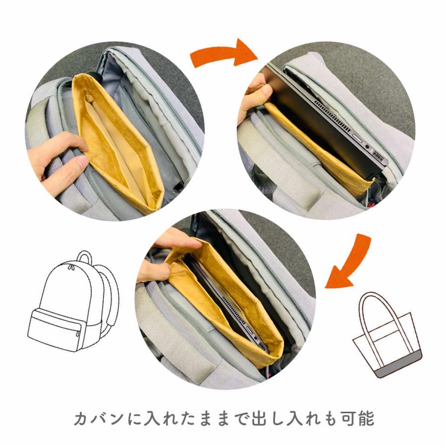 デュポン紙 ケース マックブック Macbook Air Pro DuPont タイベック スリーブ バッグ Apple ノートパソコン | ブランド登録なし | 18