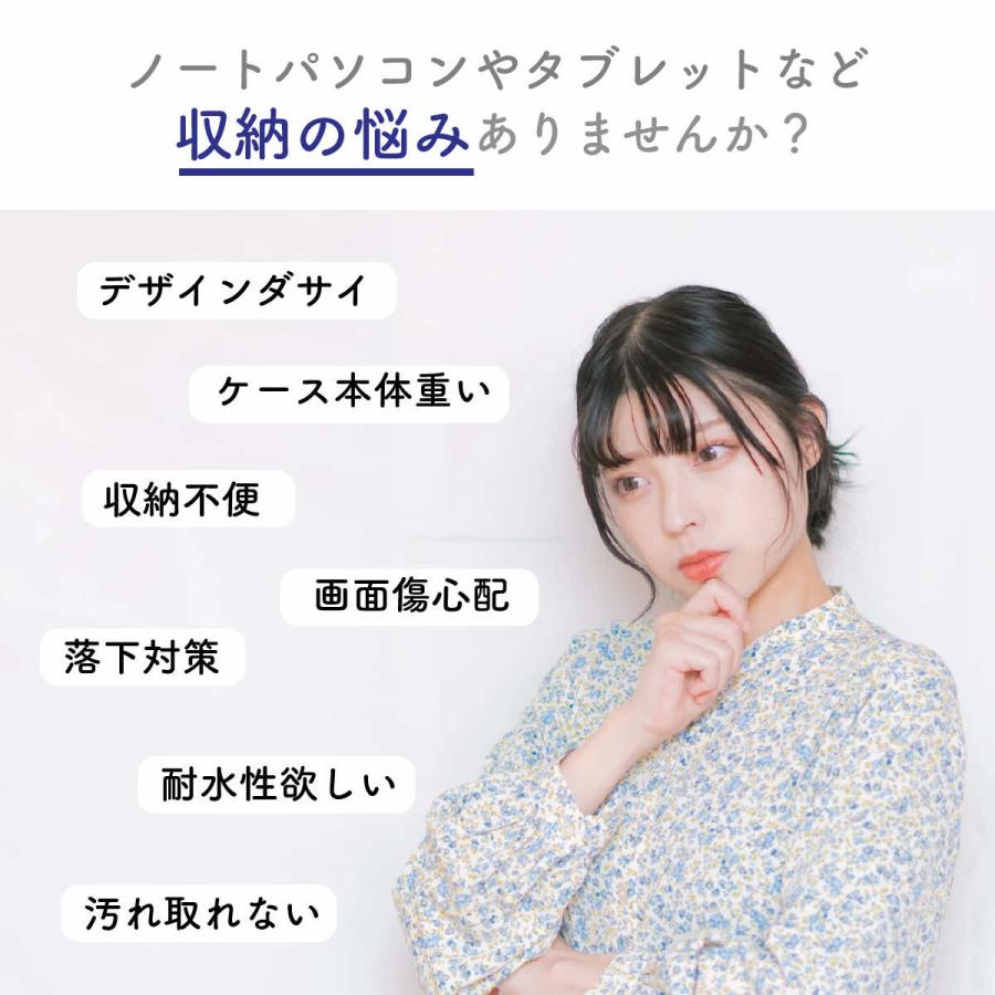 デュポン紙 ケース マックブック Macbook Air Pro DuPont タイベック スリーブ バッグ Apple ノートパソコン | ブランド登録なし | 05