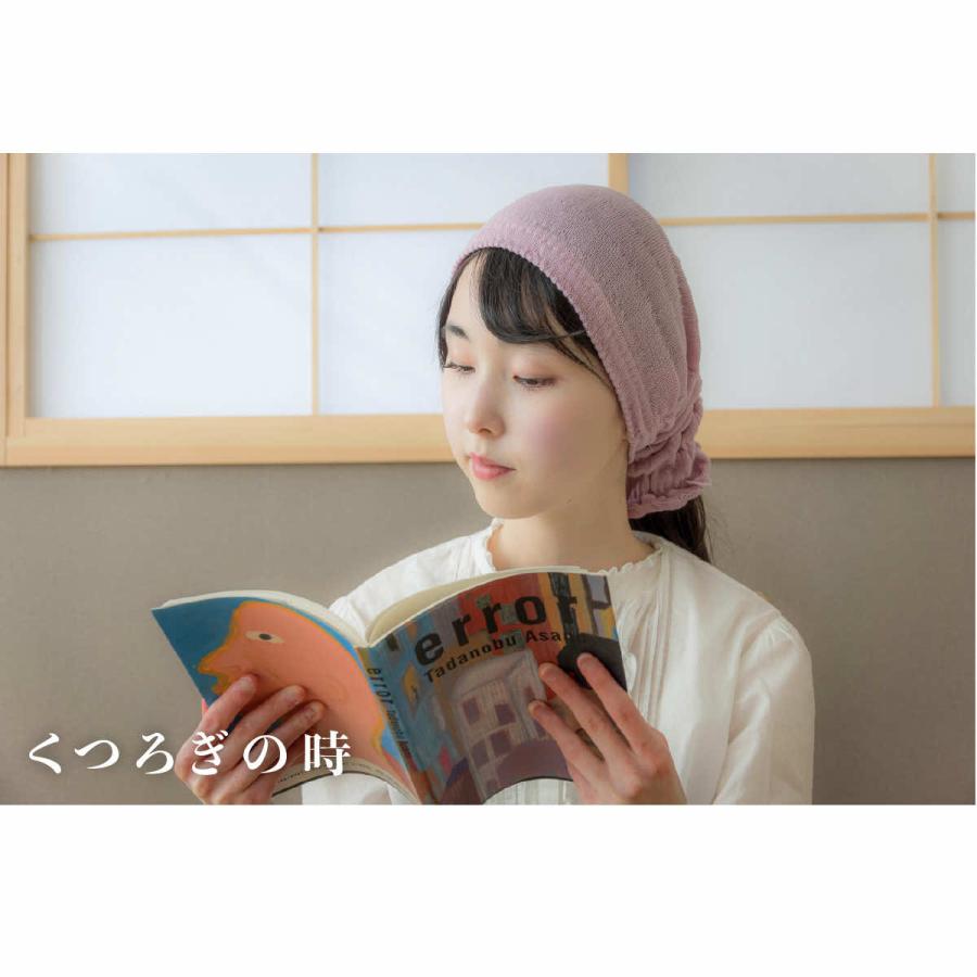 シルクキャップ ナイトキャップ リボン シルク100％ ロングヘア レディース ナイトキャップ リボン |  | 12