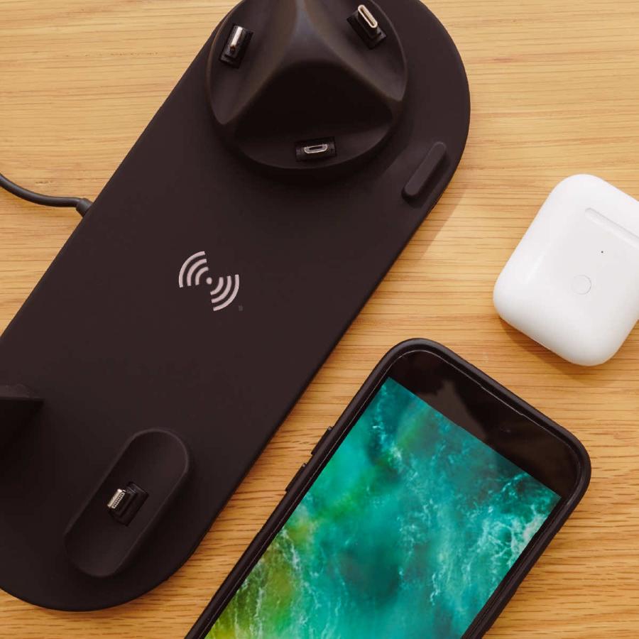 ワイヤレス充電器 iPhone15 Apple watch AirPods Qi対応 type-c タイプ