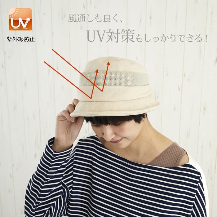 帽子 レディース Uv 夏 メッシュ 春夏 40代 Uvカット ネイビー ブラック ベージュ シンプル 1l315 帽子屋ボウシアル 通販 Yahoo ショッピング