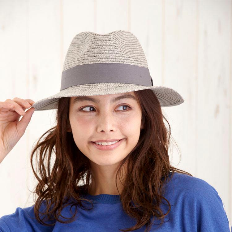 帽子 中折れ帽 夏 メンズ レディース つば広マニッシュ ストローハット ペーパーハット 麦わら 中折れハット おしゃれ 春夏コーデ サイズ調整 Ss 299h5024 帽子屋ボウシアル 通販 Yahoo ショッピング