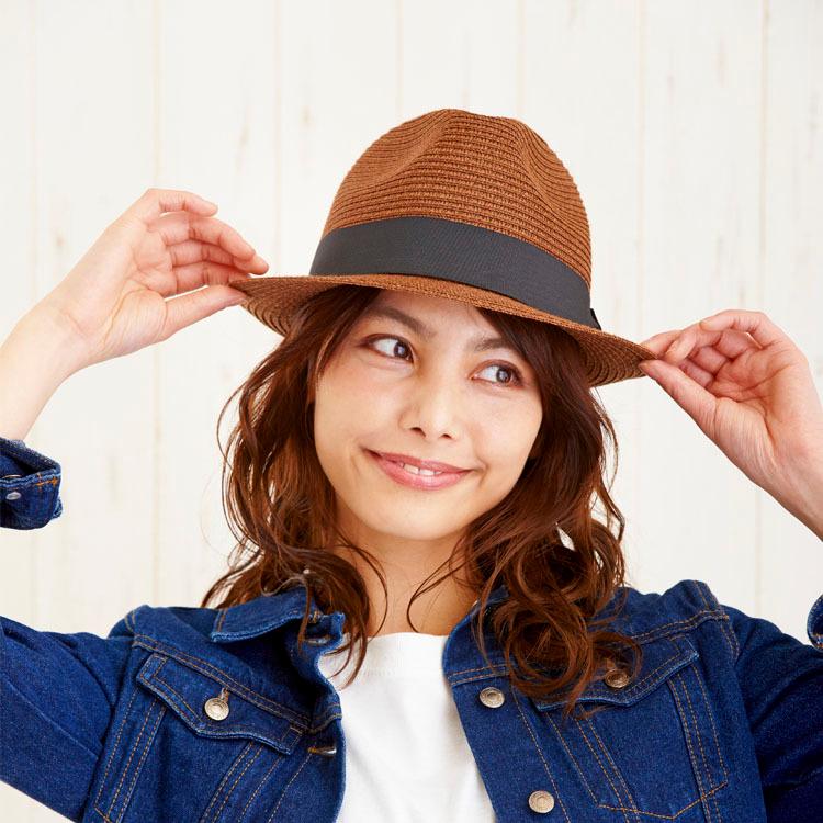 新品ARMANI★中折れハットレディース 楽天市場】＼500円クーポン有／ 中折れハット 【楽天ランキング1位獲得