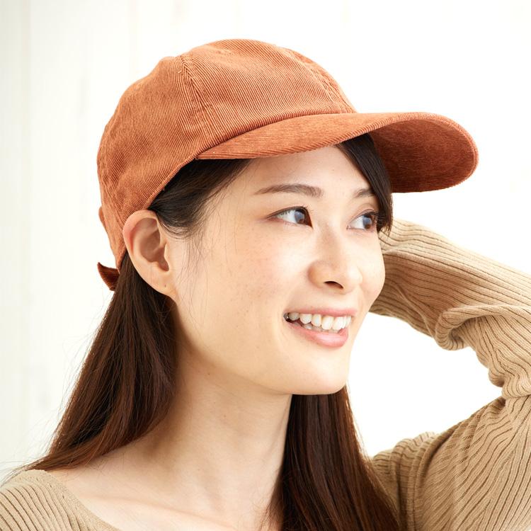 ソフトコールキャップ レディース キャップ コーデュロイ バック