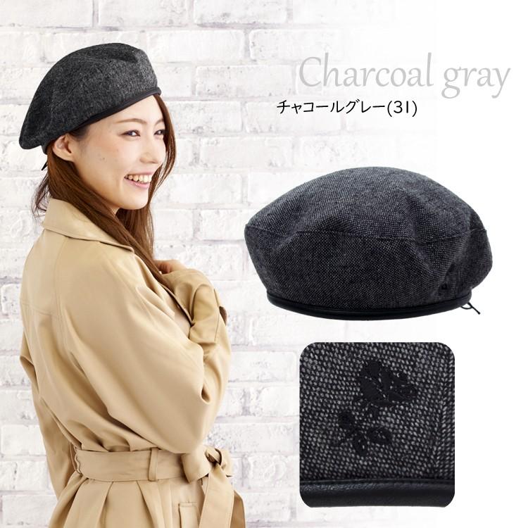 【極美品✨】激レア！ バーバリー ベレー帽 ツイード サイズM かわいい クラシカルな大人顔のベレー帽 ツイードベレー ポッチなし レディース