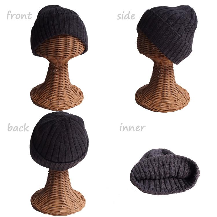 ニット帽 メンズ レディース 日本製 抗菌 防臭 天然有機系