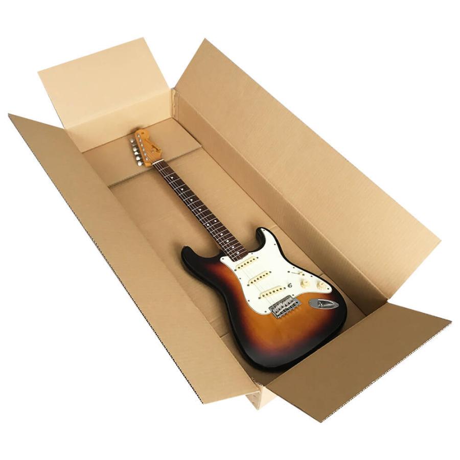 法人限定販売 ダンボール ギター用  大型 160 (105&times;40&times;13cm) 20枚セット  段ボールダンボール箱 引っ越し 大型