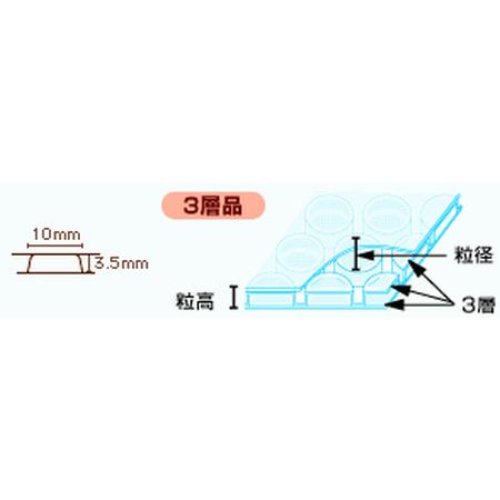 プチプチ袋 エアキャップ袋  A5サイズ 　静電気防止　 500枚セット（川上産業・袋状・梱包材）｜boxbank｜03