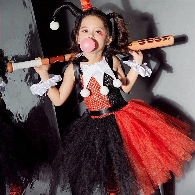 ハロウィン 衣装 子供 ピエロ ジョーカー ウイッチ ワンピース 靴下 カチューシャ 女の子 魔女 悪魔 コスプレ ハロウイン 子供 衣装 ハロウィン 女の子 コスプレ Sw0601d24 Boxi 通販 Yahoo ショッピング