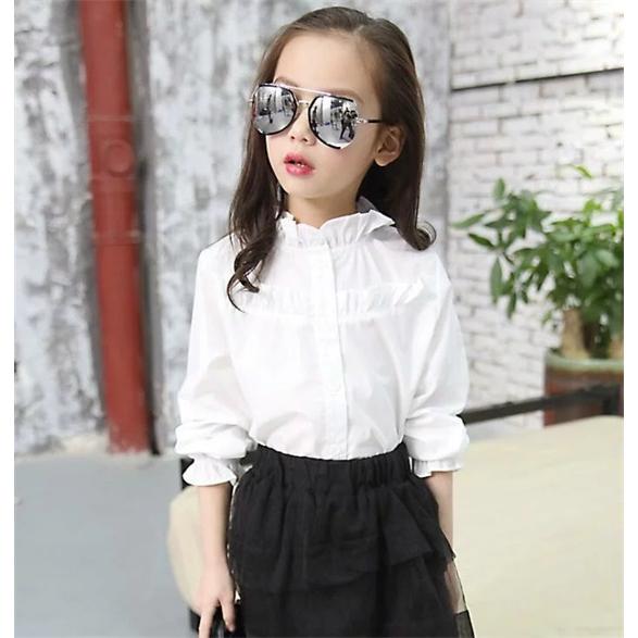 韓国子供服 女の子 ブラウス シャツ 春秋着 長袖 白シャツ シャツ キッズ ブラウス 子供シャツ 女の子 長袖 ブラウス ガールズフォーマル Sw0607a175 Boxi 通販 Yahoo ショッピング