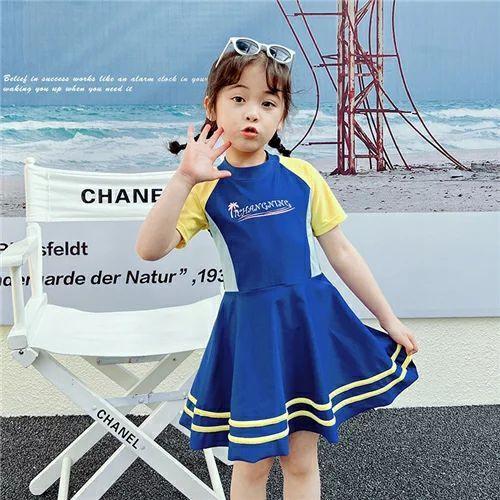 子供 水着 女の子 ワンピース 半袖 ラッシュガード キッズ1 130 140 150 中学生水着 女子 ワンピース 半袖 みずぎ スイミング スクール子供水着 スイムウェア Xt Boxi 通販 Yahoo ショッピング