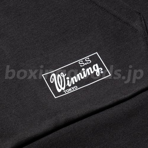 Winning（ウイニング） ロゴパーカー Mサイズ ブラック : コウダイ
