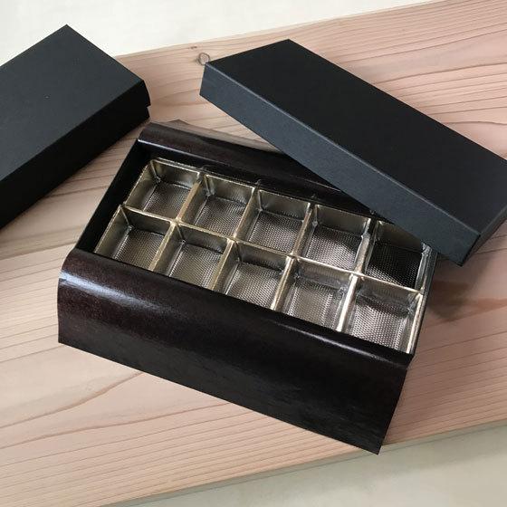 トリュフ10粒用ボックス (リボン無し) : ボックスストアYahoo!店