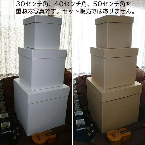 特大ボックス（クラフト/白）50センチ角 : ボックスストアYahoo!店