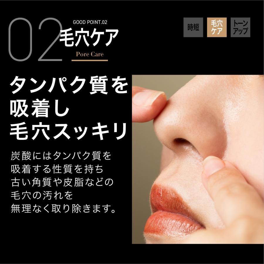 炭酸パック×６箱セット毛穴キュッとツヤ肌❣️赤字覚悟・春の大特価・在庫限り❣️ 炭酸パック Sparca 5回分 一剤式 泡 炭酸ガスパック 毛穴 ケア 洗浄 鼻