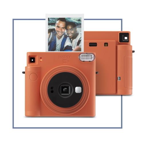 富士フィルム チェキスクエアカメラ instax SQUARE SQ1 テラコッタ