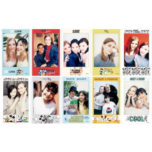 FUJIFILM チェキ用絵柄フィルム ミッキー&フレンズ2 INSTAX MINI MIC 2