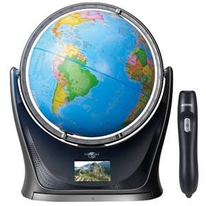 美品☆地球儀 パーフェクトグローブ ネオビジョンプレミアム☆DOSHISHA 無料ラッピング承ります】DOSHISHA ドウシシャ しゃべる地球儀