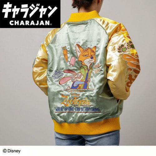 丸眞 丸眞(マルシン) スカジャン(L) ディズニー ズートピアホールド