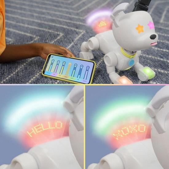 光と音で楽しく表現してくれます！ Mintid Dog-E 夢のロボット犬 プレゼントにも ペットロボット コミュニケーショントイ｜bp-s｜04