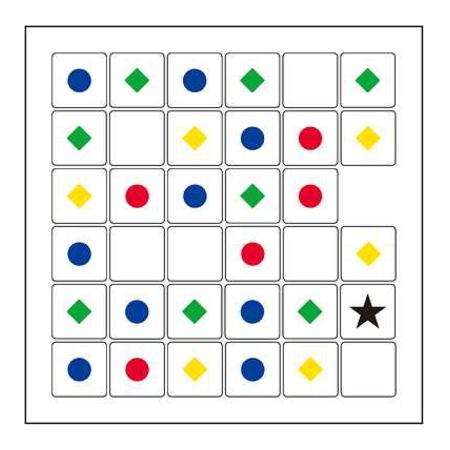 幻冬舎 ソロエタイル 図形タイルを動かして問題カードと同じ形を作る