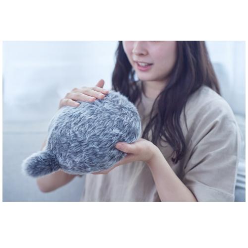 ユカイ工学 Petit Qoobo プチクーボ Marron（マロン・茶）心を癒す