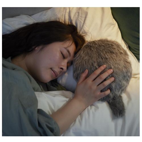 ユカイ工学 Petit Qoobo プチクーボ Marron（マロン・茶）心を癒す