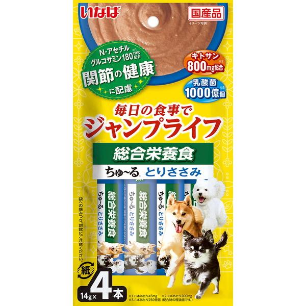 Jump Lifeちゅ〜る とりささみ 14g×4本 : E・T・M Yahoo!店 - 通販