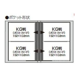 Nakabayashi(THERAPY COLOR) KG判160枚収納 ポケットアルバム リラックスグリーン TCPK-KG-160RG 【お取り寄せ】｜bp-s｜02