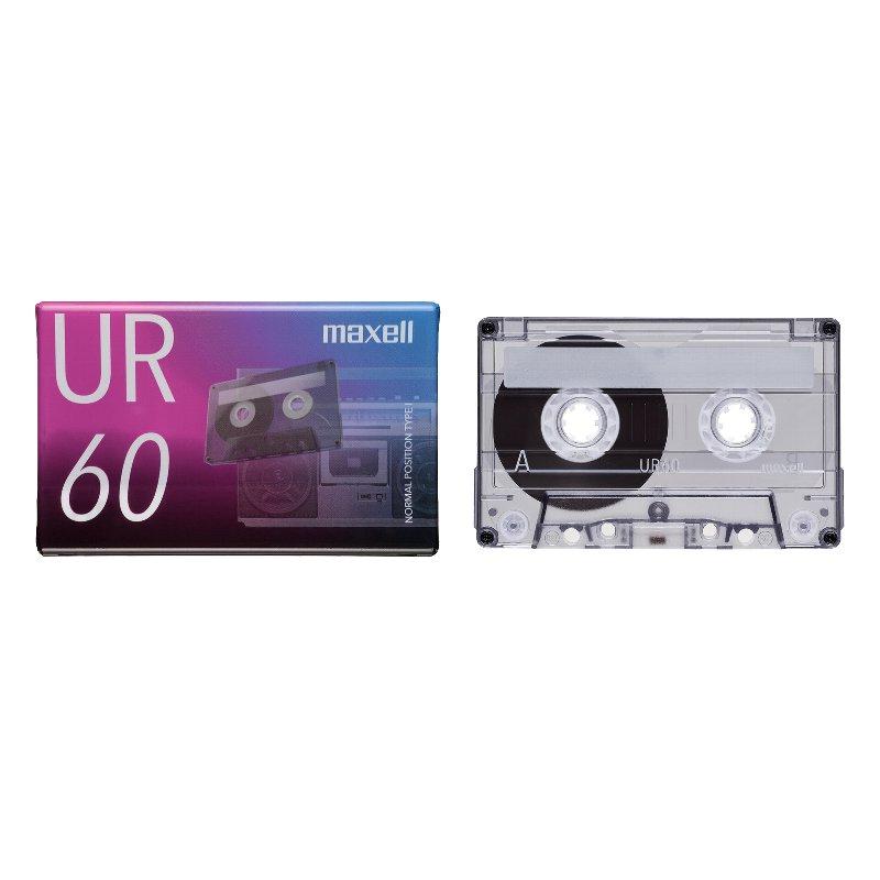 マクセル オーディオカセットテープ 60分 5巻パック maxell UR-60N 5P
