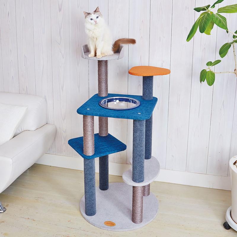 ねこまどフロートテラスキャットポール : E・T・M Yahoo!店 - 通販