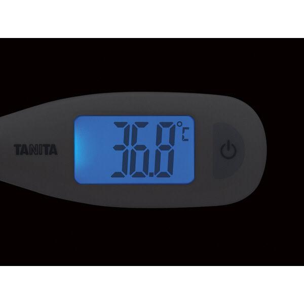 【ネコポス発送 送料無料】タニタ 電子体温計 ブルー TANITA BT-470-BL やわらかく曲がる測定部で赤ちゃんも安心 20秒の予測式 見やすい大型表示とバックライト｜bp-s｜04