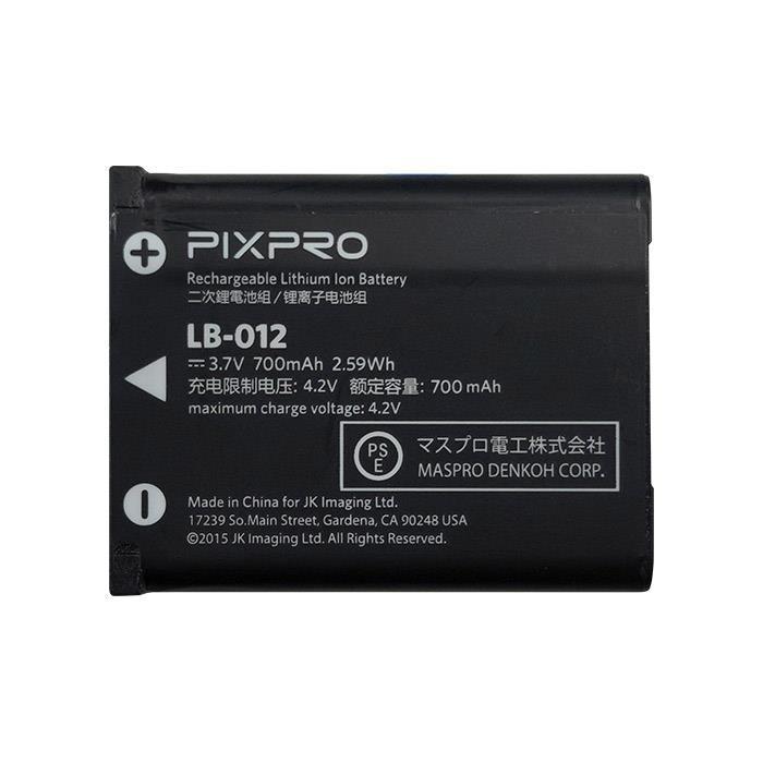 kodak コダック デジタルカメラFZ55用充電池 PIXPRO バッテリー LB-012