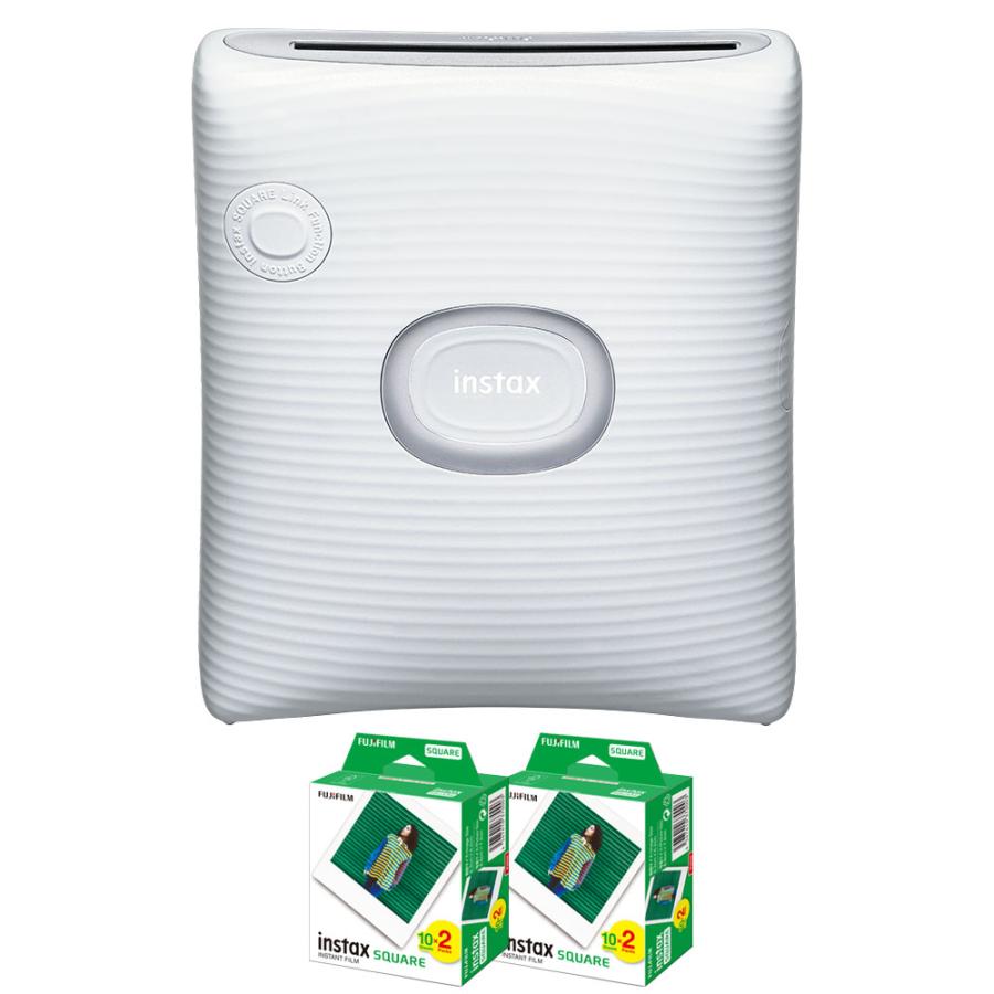 フィルム40枚付)富士フィルム スマホプリンター スクエアリンク