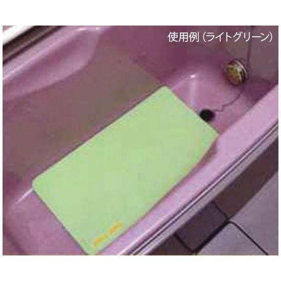弘進ゴム オーバルリンク（浴室用マット） ライトグリーン L