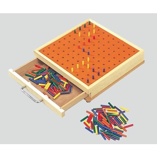 ペグボード 木のぬくもりを感じられます 中型セット（引出し付き）240 リハビリ用品 介護用品 指先運動
